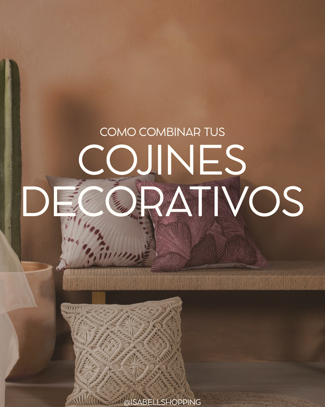 Combina tus Cojines Decorativos