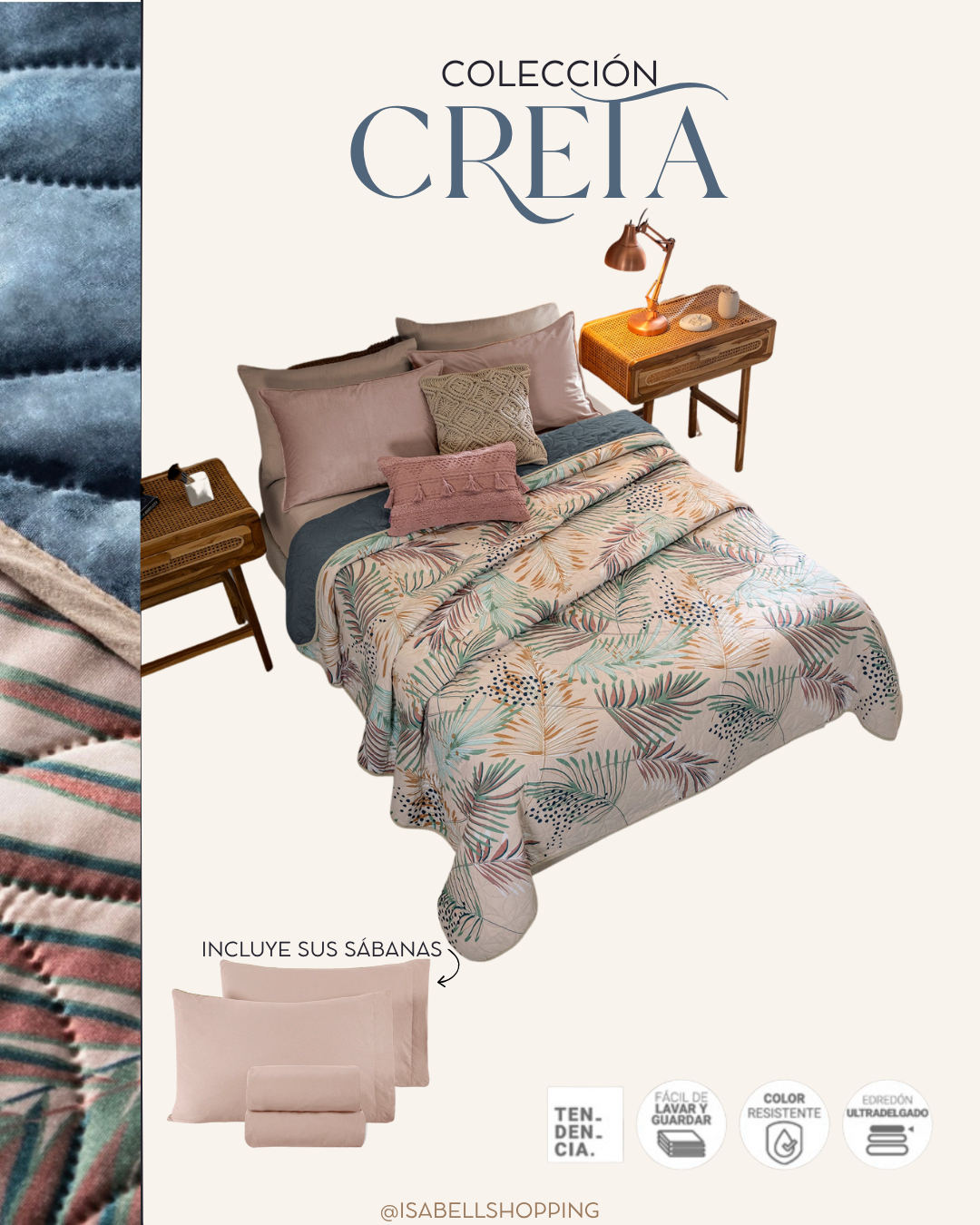 Edredón Creta