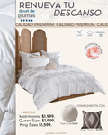 Edredón Duvet de Plumas