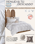 Edredón Duvet de Plumas
