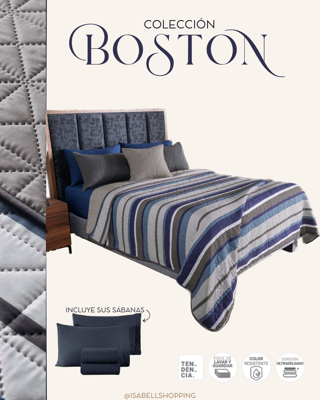 Edredón Boston