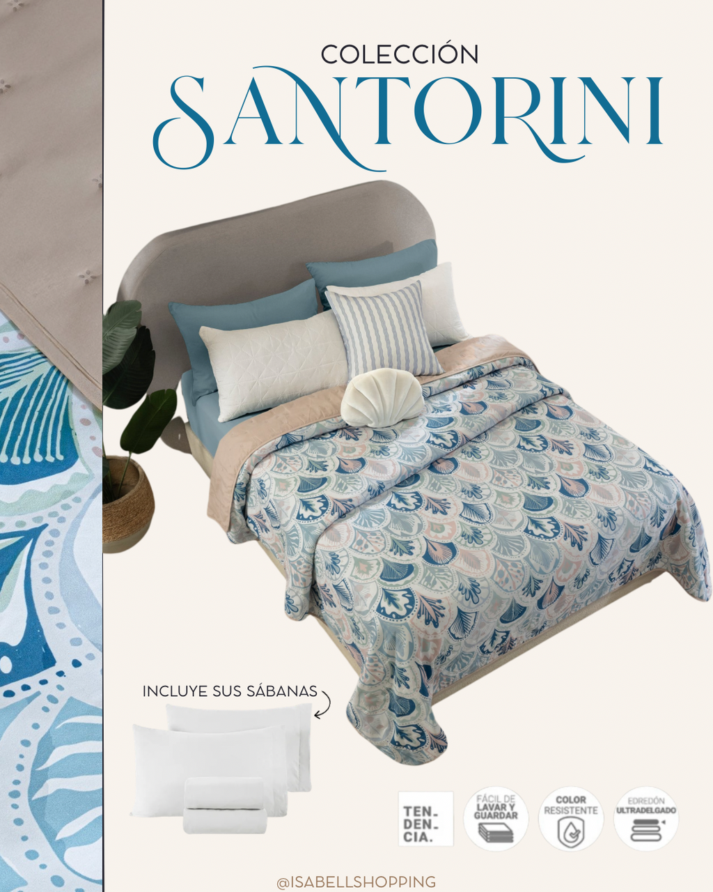 Edredón Santorini