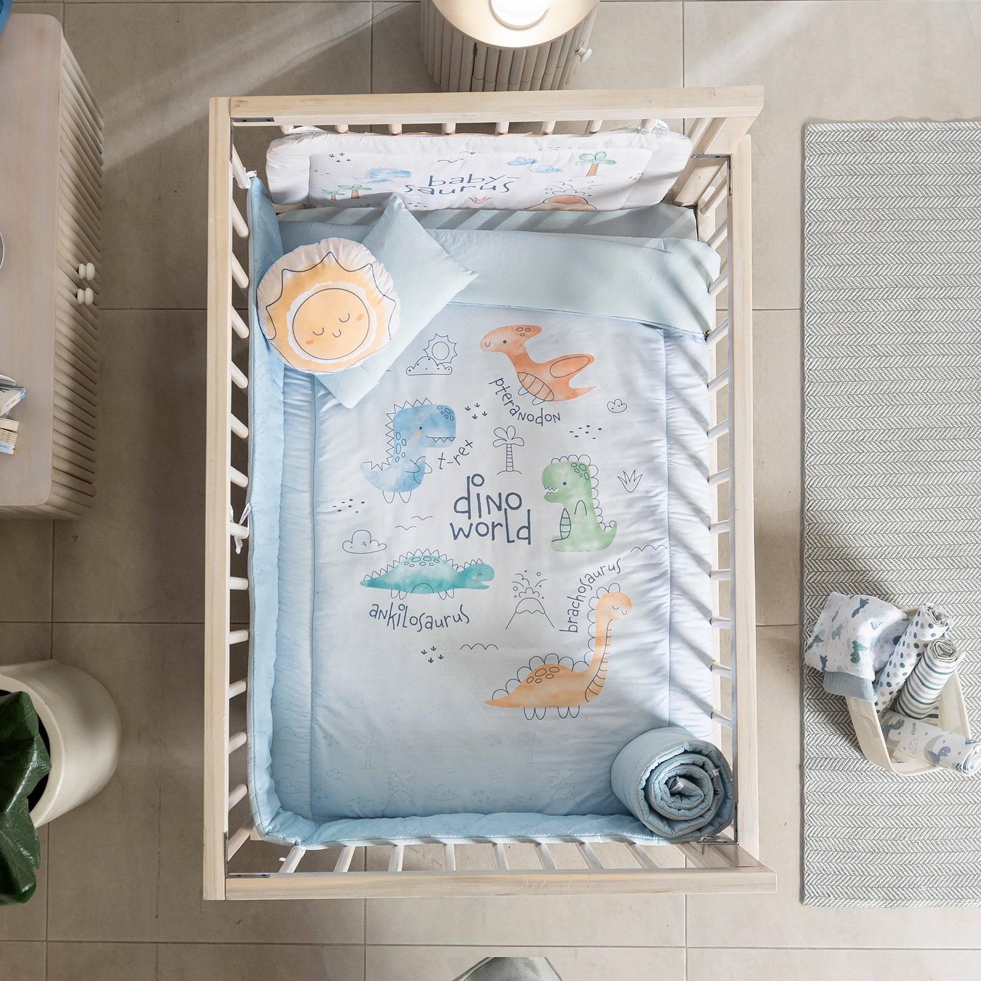 Juego de Cuna Baby T-Rex