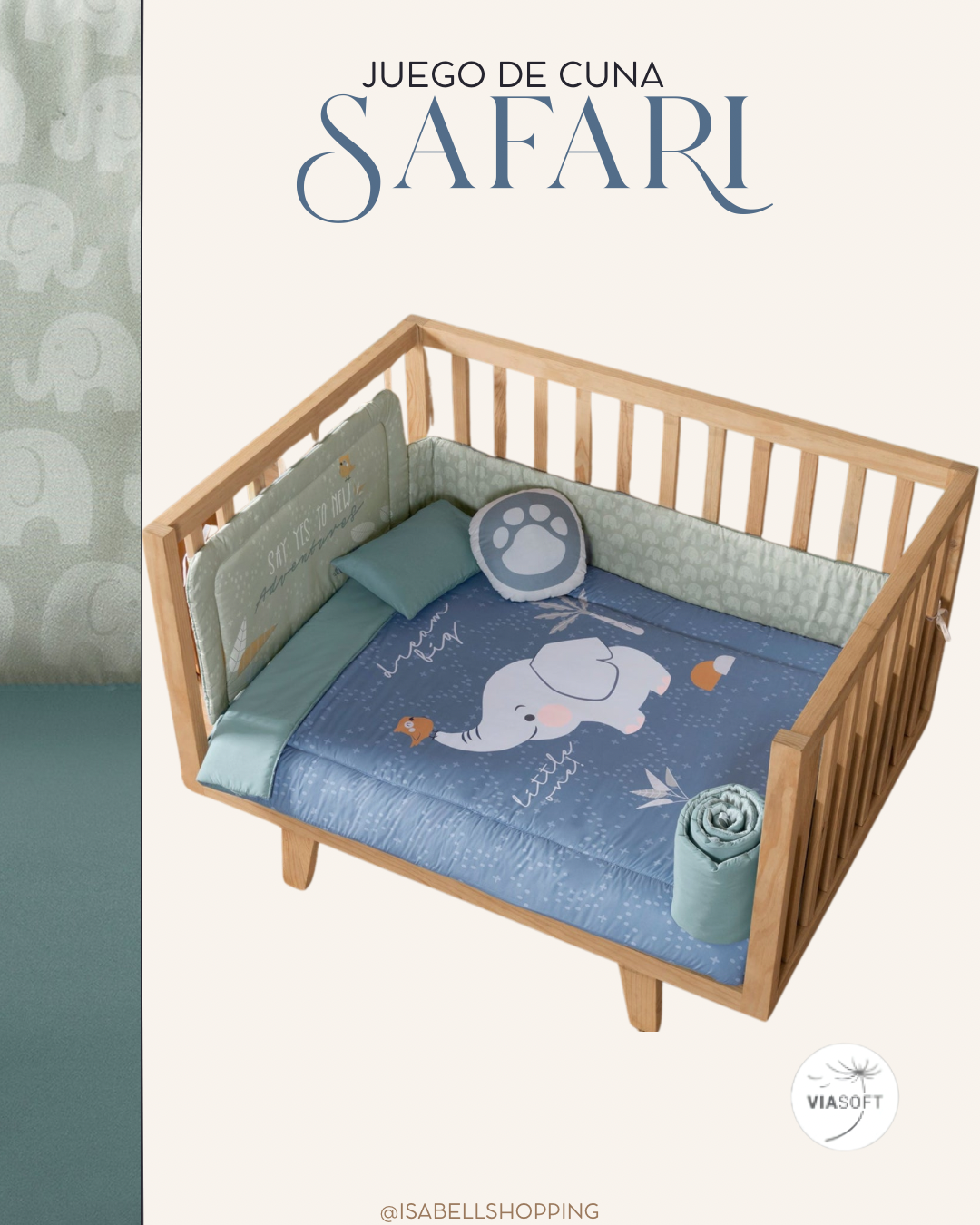 Juego de Cuna Safari