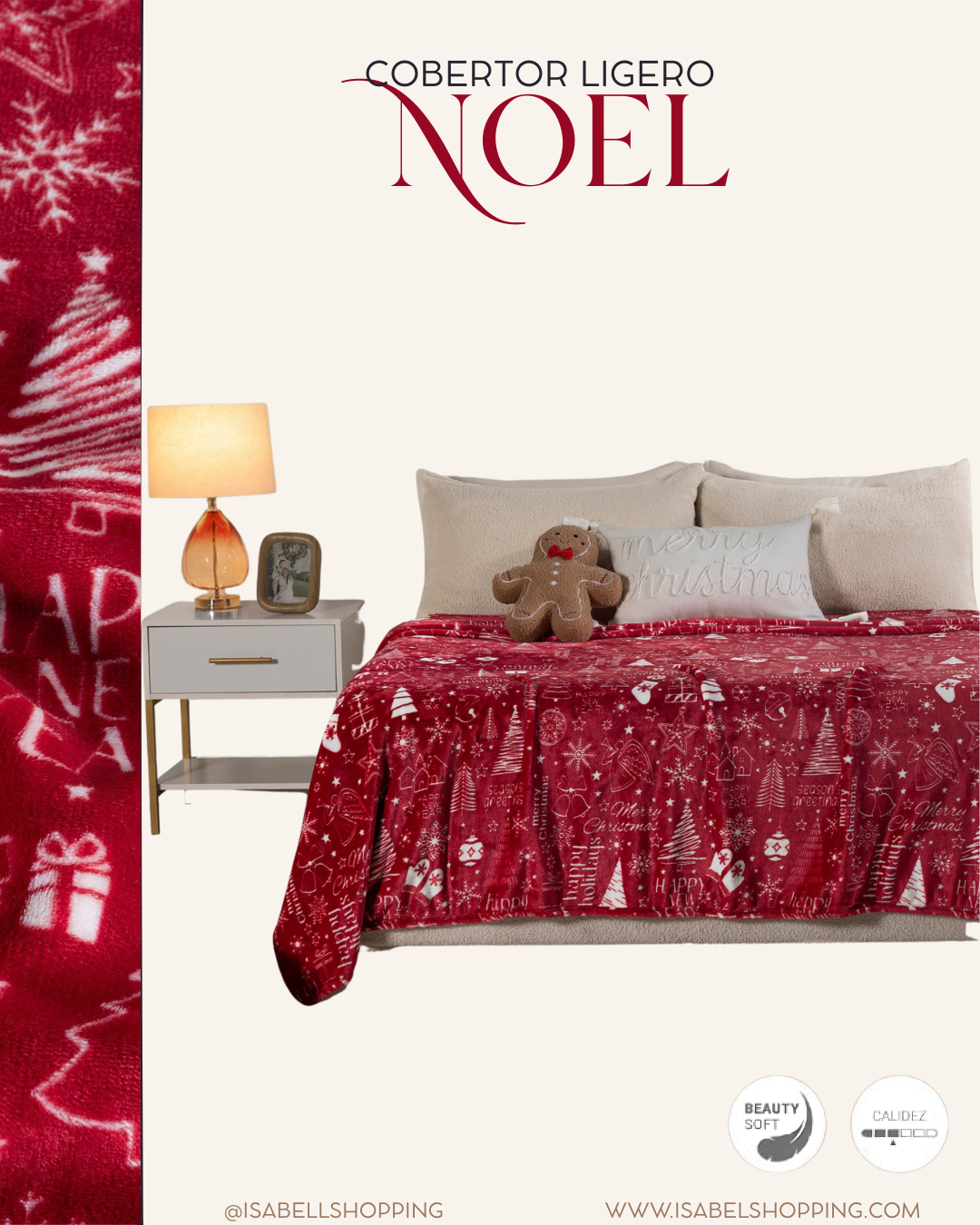 Cobertor ligero Noel