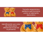 Salero y Pimentero Teddy