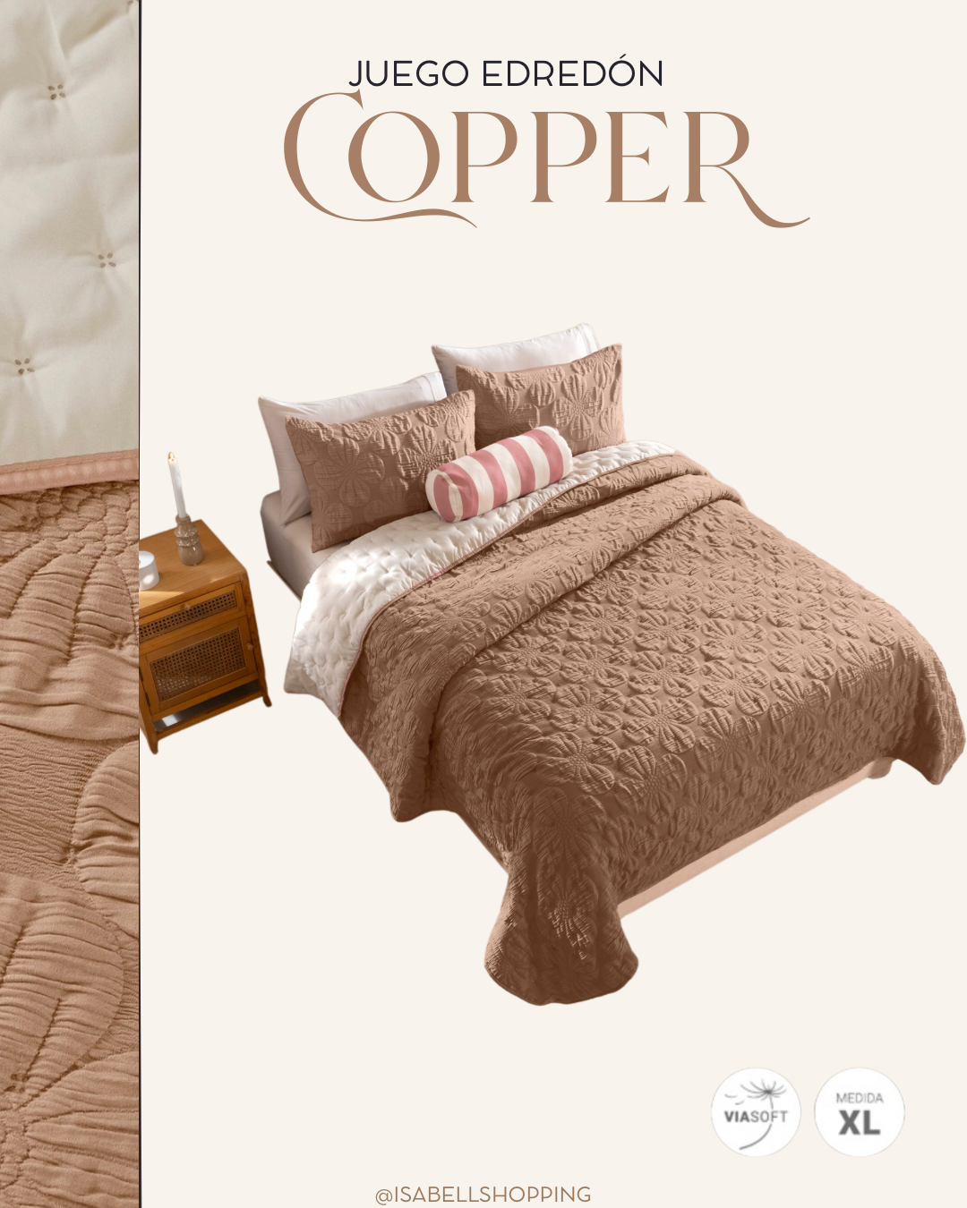 Edredón Copper