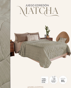 Edredón Matcha