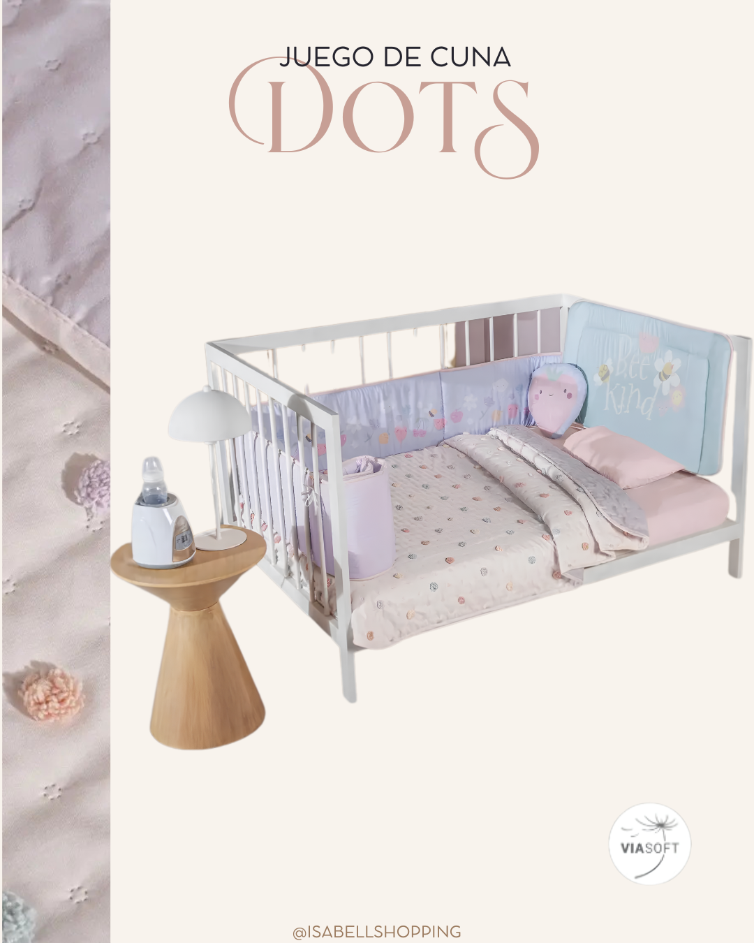 Juego de cuna Dots