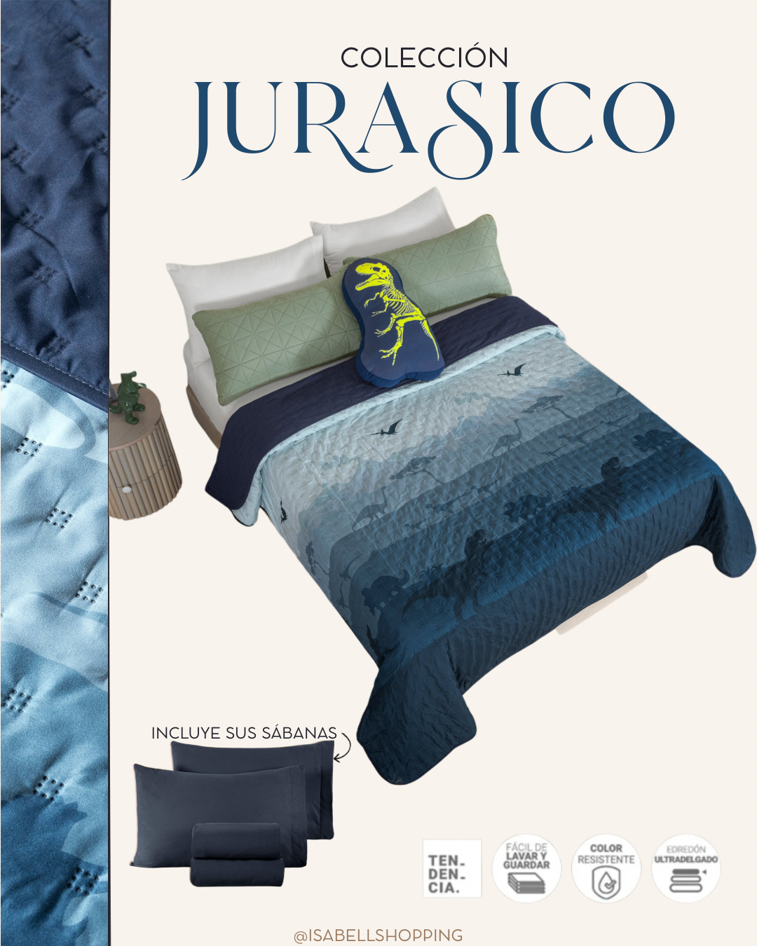 Edredón Jurásico
